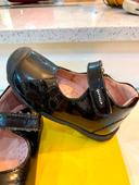 Chaussures montantes vernis noir Garbalin