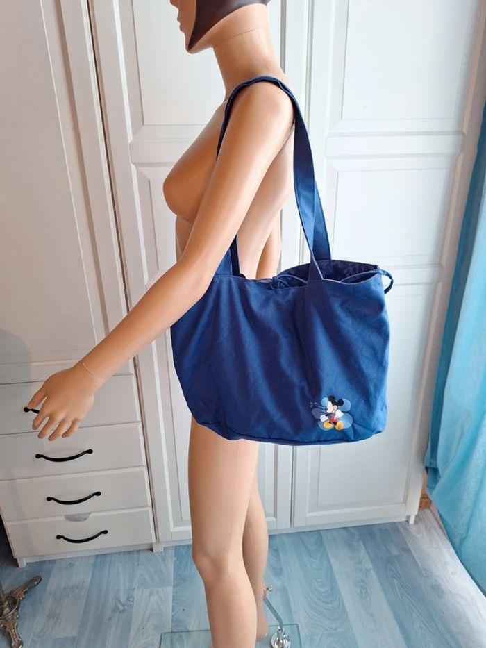 Sac disney epaule réversible bleu mickey - photo numéro 18