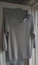 Pull 3/4 maille fine T44/MII