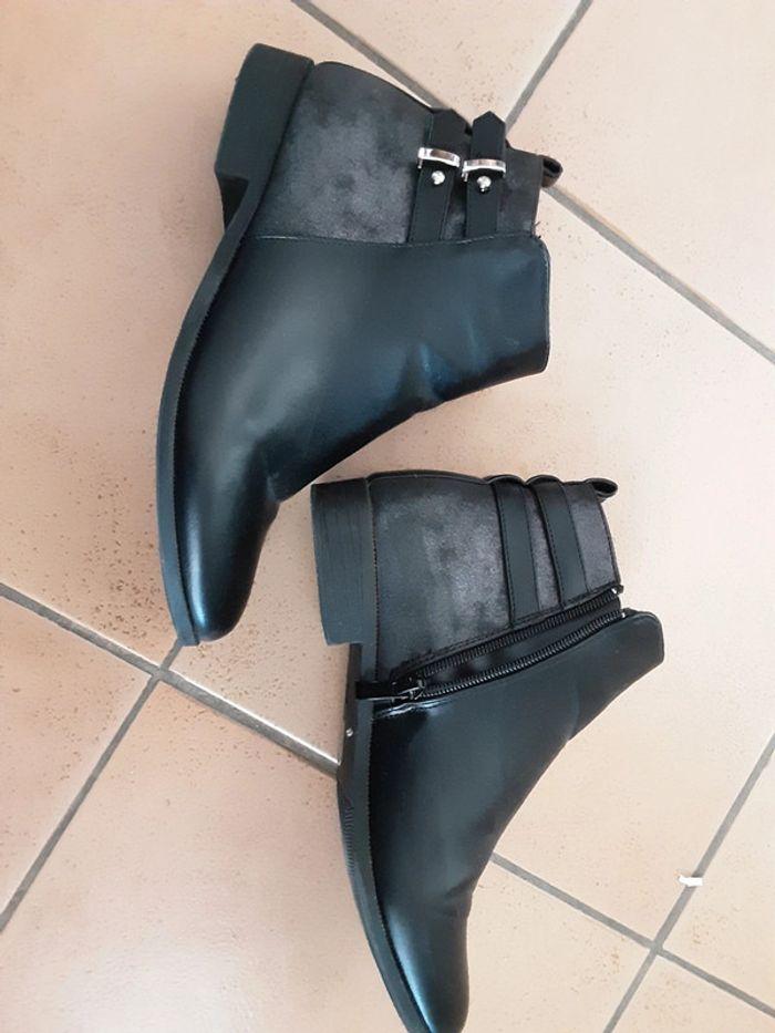 Bottines synthétique - photo numéro 2