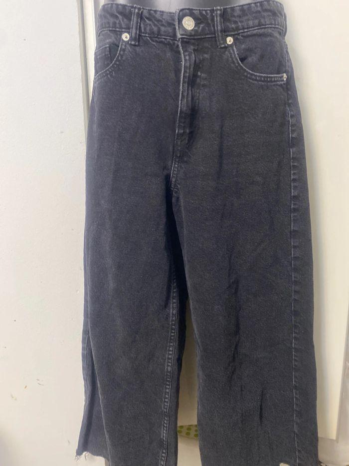 Pantalon jean à jambes  larges/ baggy .Taille 36/38Zara - photo numéro 2