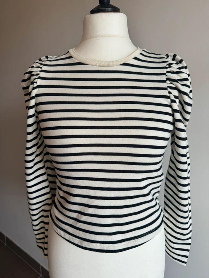 Pull marinière Zara Taille S - photo numéro 1