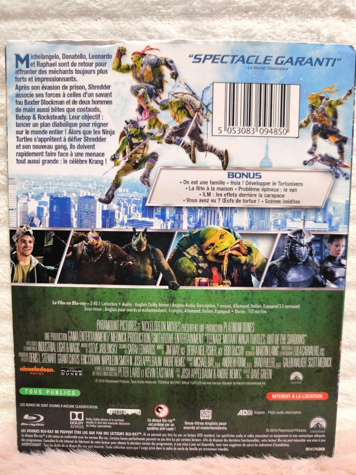 Ninja turtles  2 Blu-ray - photo numéro 2