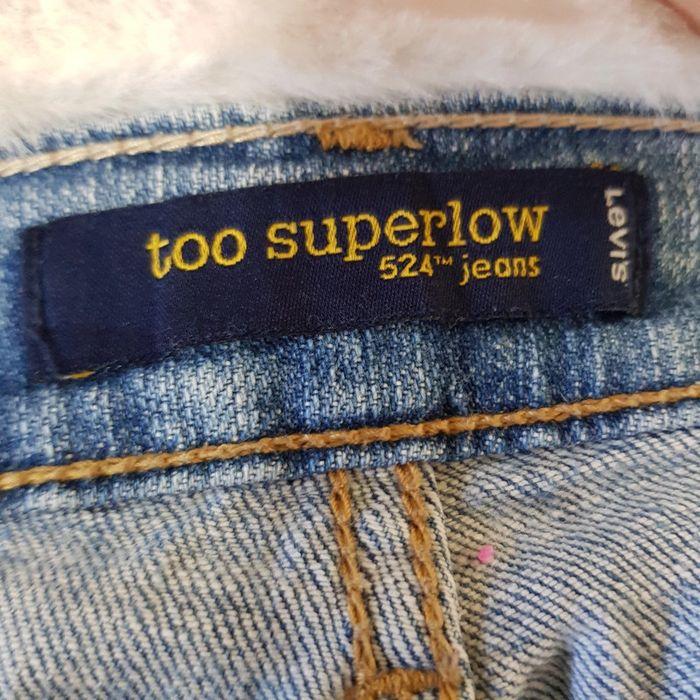 Jean Levi's 524 Too Superlow Bleu - photo numéro 8