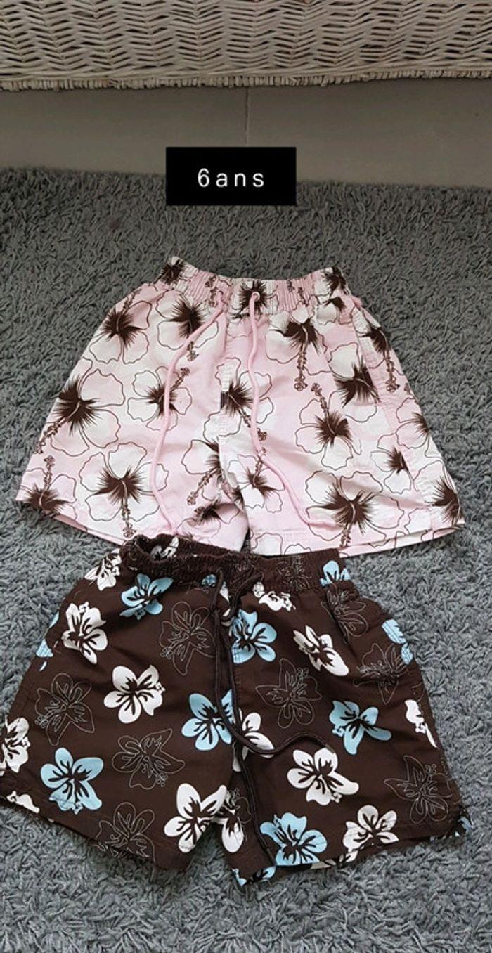 Shorts de bain taille 6 ans