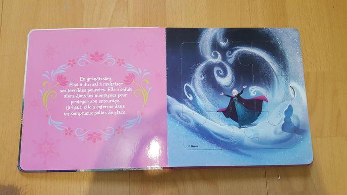 Livre puzzle Disney la reine des neiges - photo numéro 3