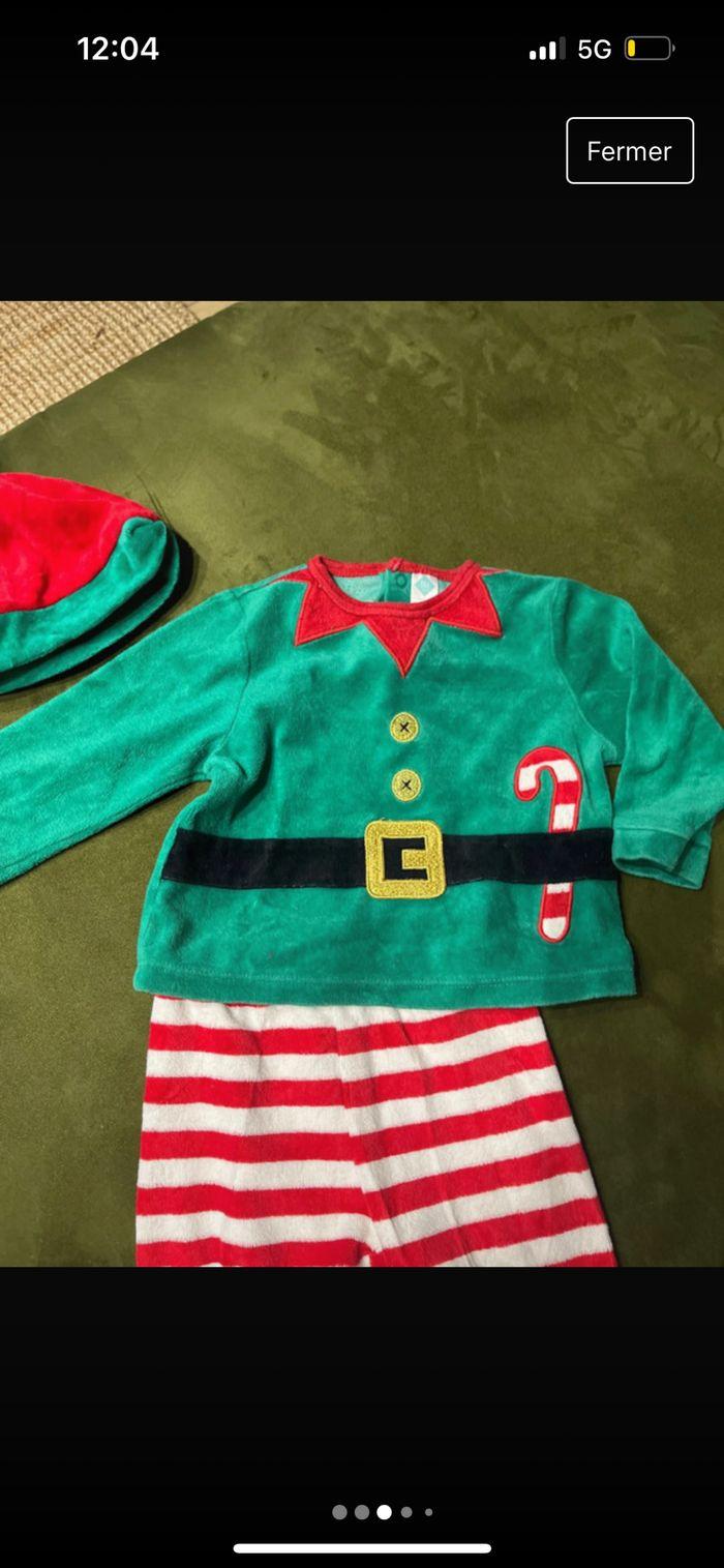 Ensemble pyjama bébé lutin Tex - photo numéro 3