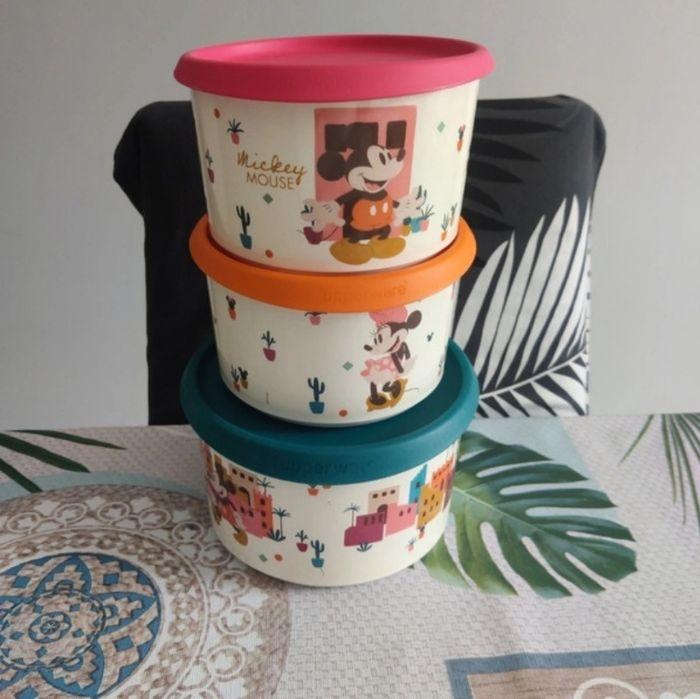 Boîtes tupperware collector Mickey - photo numéro 1