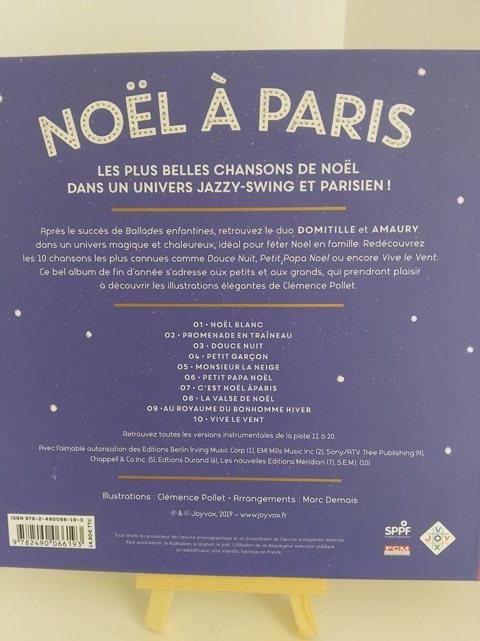 Noël à Paris,  livre CD - photo numéro 2