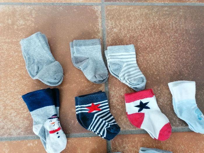 Lot de 10 paires de chaussettes bébé fille garçon - photo numéro 2