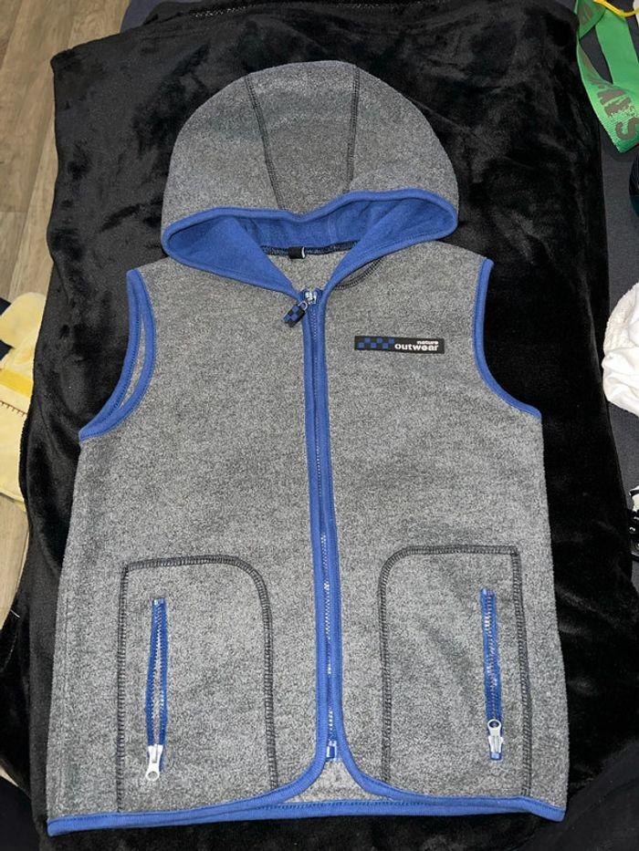 Gilet sans manche polaire 6 ans