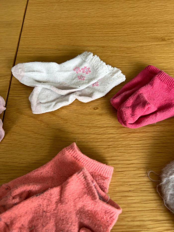 Lot 10 paires de chaussettes rose fille k1 - photo numéro 6