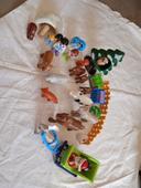 Playmobil 1,2,3 Noël + animaux ferme