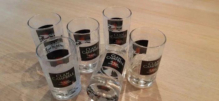 6 verres clan Campbell baby