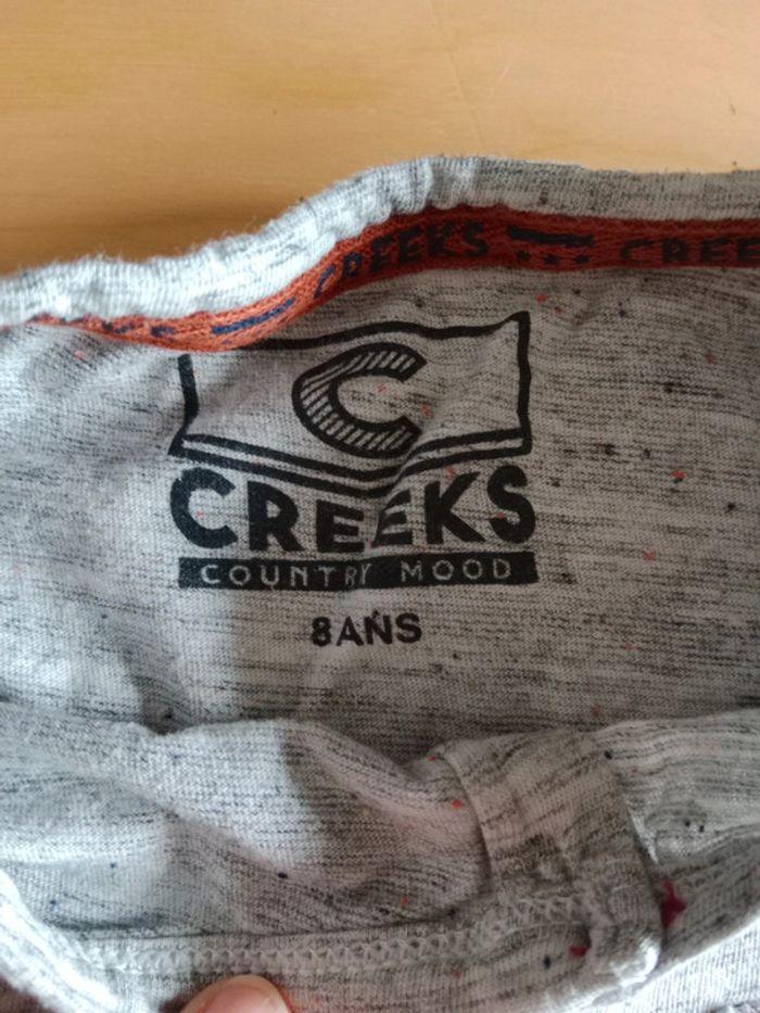 T-shirt Creeks 8 ans - photo numéro 2