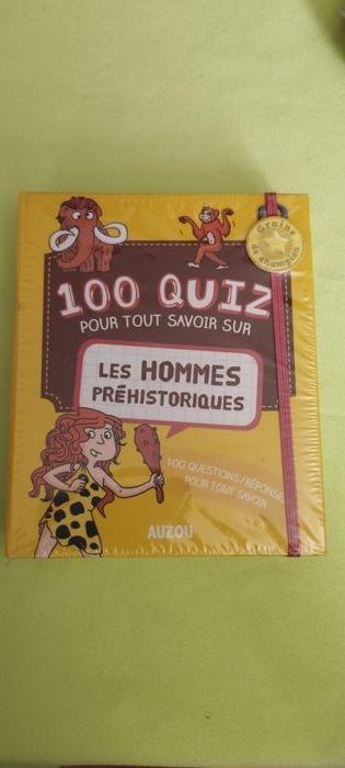 Jeux nEUF quiz Les hommes préhistoriques - photo numéro 1