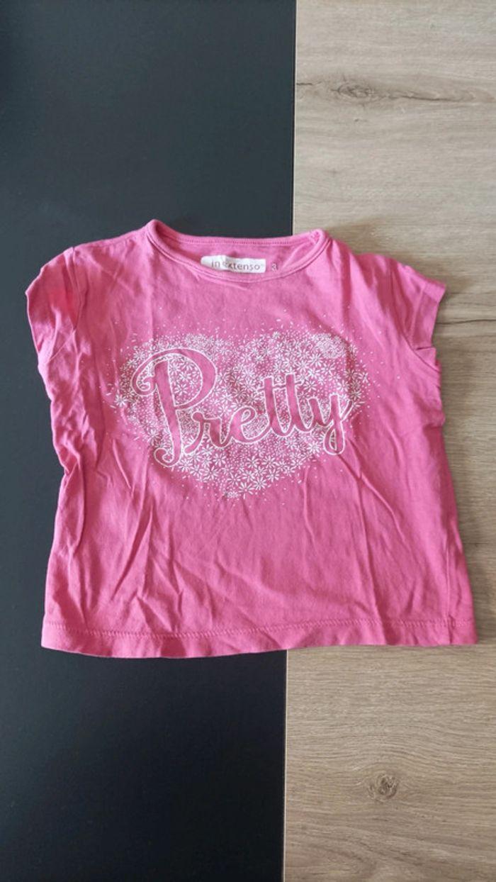 Lot de t-shirt filles 3 ans - photo numéro 5