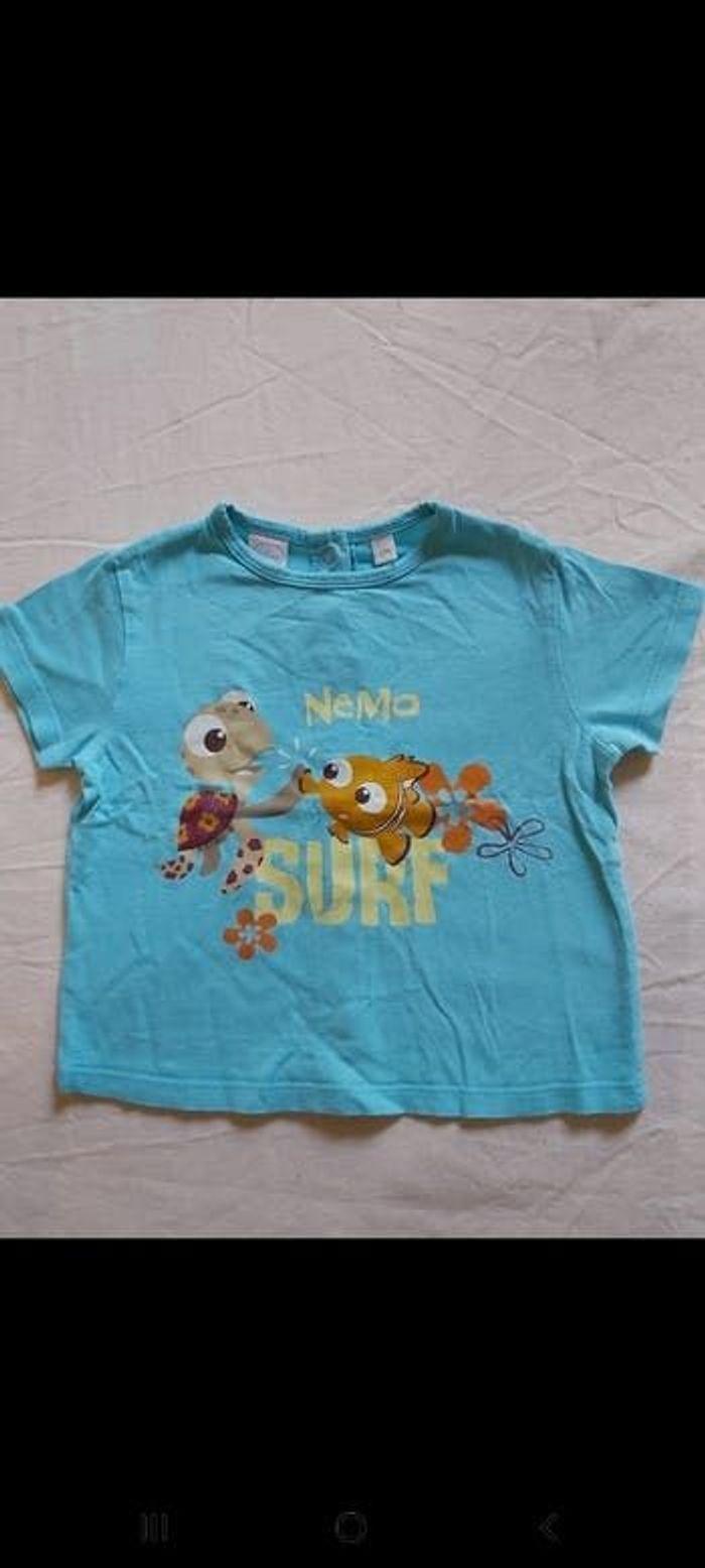 Tshirt manche courte Némo 12 mois Disney - photo numéro 1