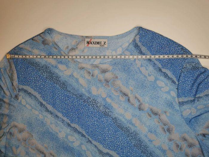 T-shirt Vintage Femme Bleu Taille L Maxime.Z Paris - photo numéro 6