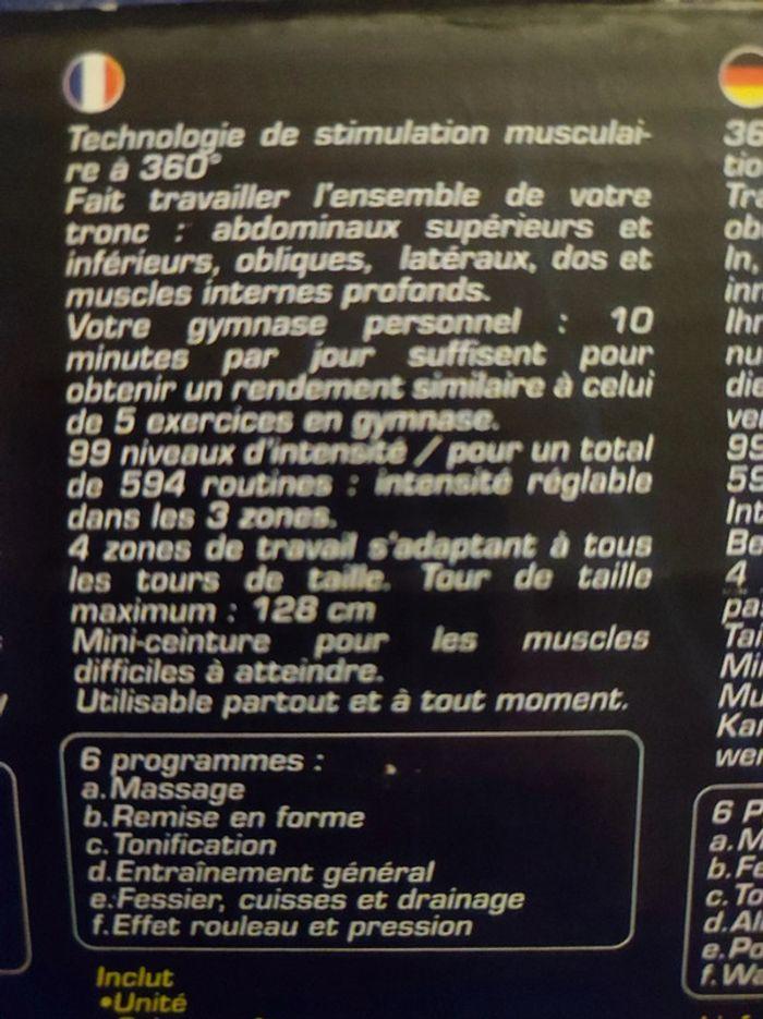 Appareil musculation GymForm 360° Neuf - photo numéro 2