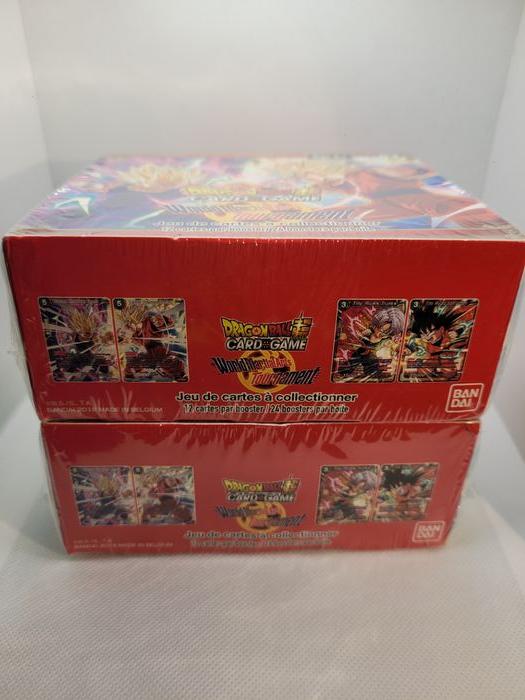 Display TB02 Dragon ball Z Super Scellé Neuf Booster Carte X2 - photo numéro 2