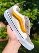 Baskets Vans knu old skool pointure 39 blanche orange neuves avec boîte