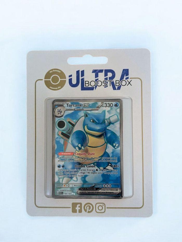 Neuf (FR) - Pokémon Tortank EX Full Art 184/165 Écarlate Et Violet EV3.5 151 - photo numéro 1