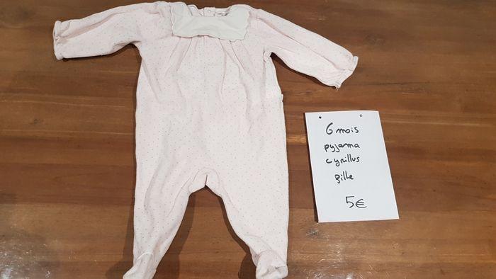 Pyjama grenouillère cyrillus 6 mois fille