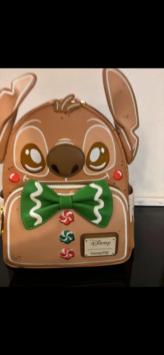 Disney loungefly sac à dos stitch en pain d’épices senteur pain d’épices et cannelle - photo numéro 2