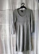 robe H&M grise T38 neuve