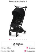 Poussette libell cybex noire