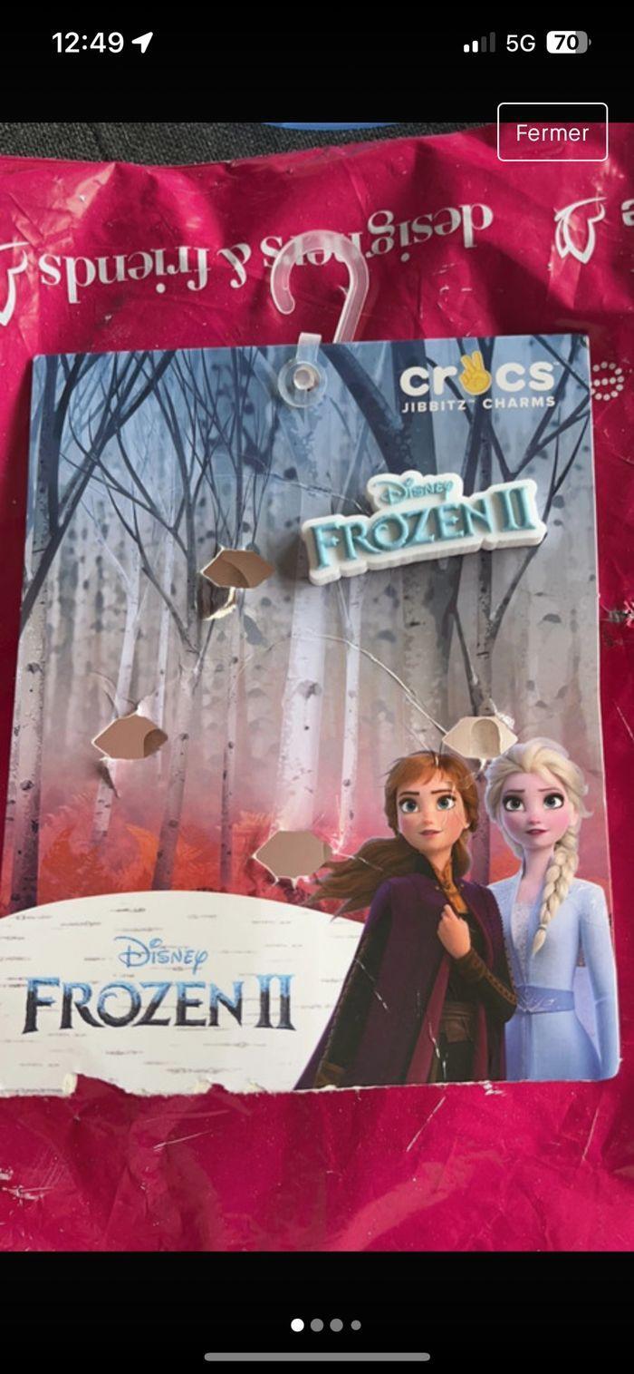 Crocs charms jibbitz reine des neiges frozen