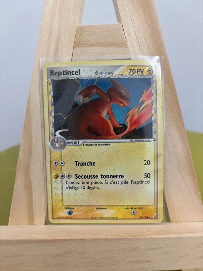 Carte Pokémon reptincel espèces delta 30/100 - photo numéro 1