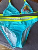 Maillot de bain fille 10ans bikini neuf