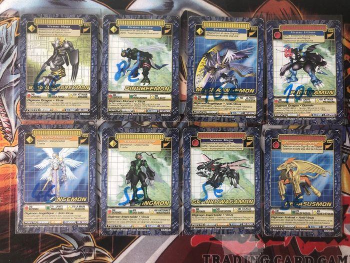 Cartes digimon bandai 1999 - photo numéro 1