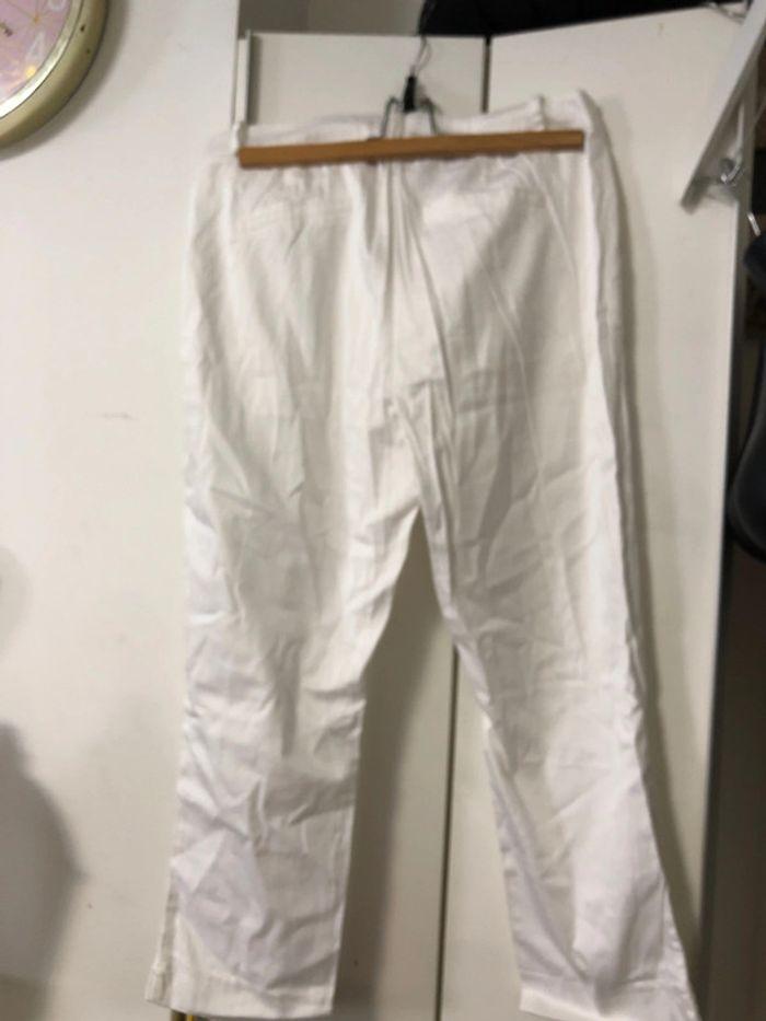 Pantalon léger blanc . Taille 44 - photo numéro 9