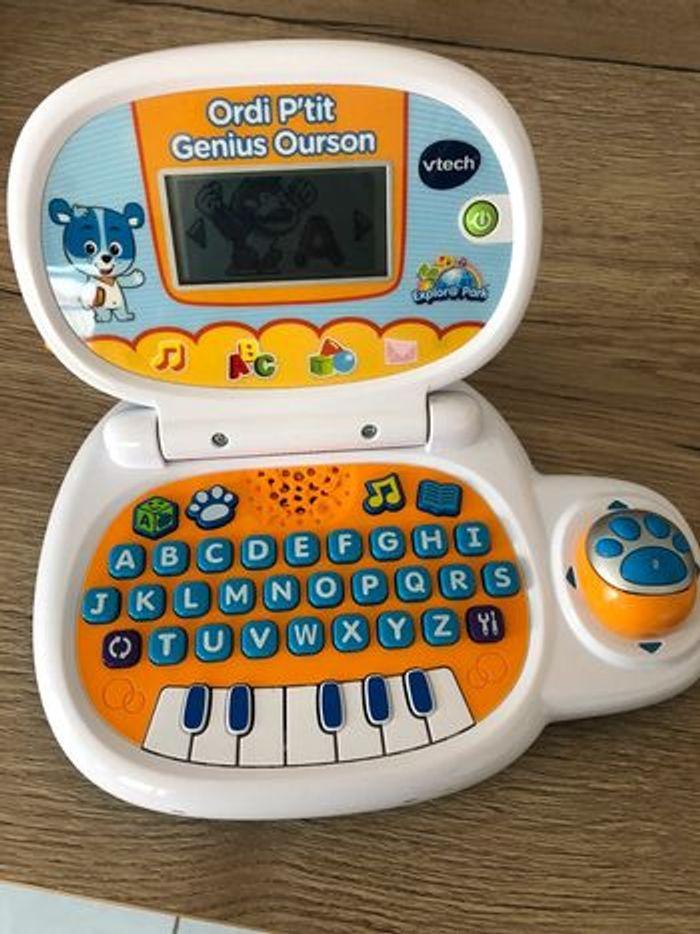 Vtech ordi p’tit genius ourson - photo numéro 1