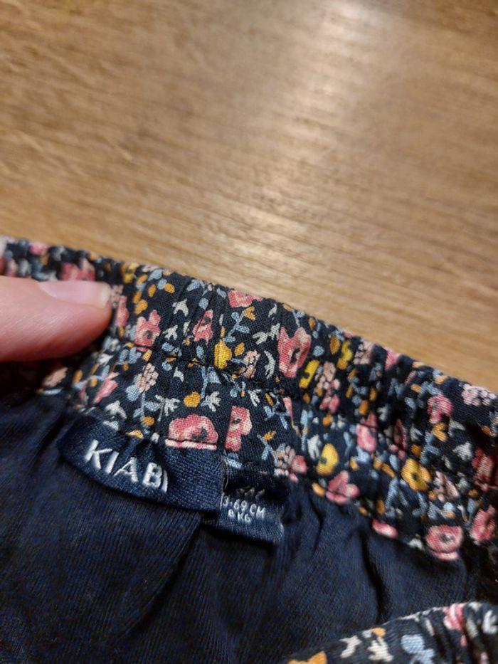 pantalon fluide fleurs 6 mois kiabi - photo numéro 3