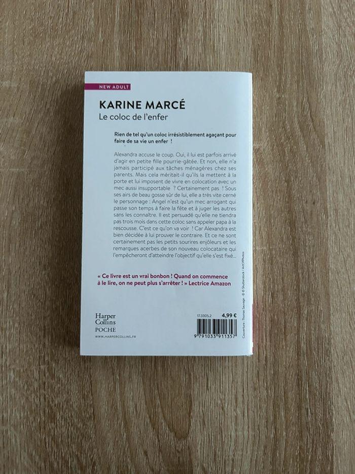 Livre le coloc de l’enfer de Karine Marcé - photo numéro 2