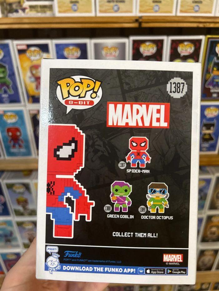 Funko Pop Marvel 8-Bits - Spider-Man 1387 - photo numéro 3