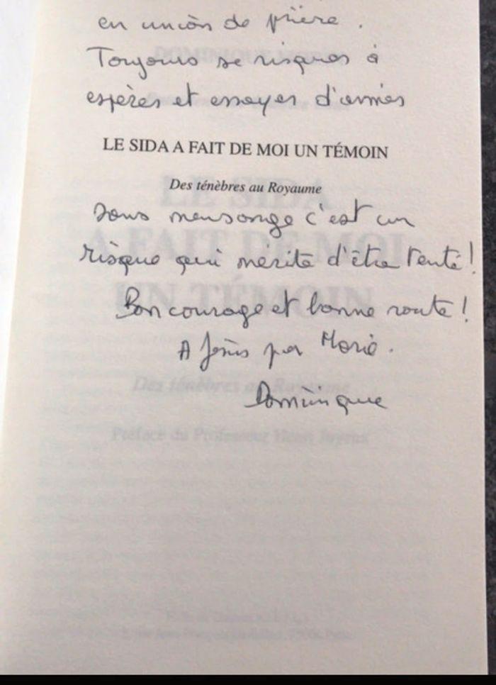 Livre le sida a fait de moi un témoin - photo numéro 4