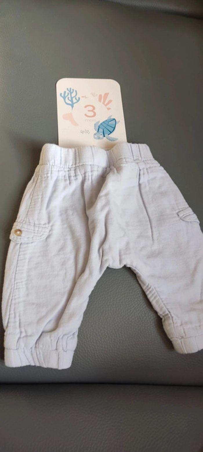 Lot 13 pantalons 3 mois garçon - photo numéro 6