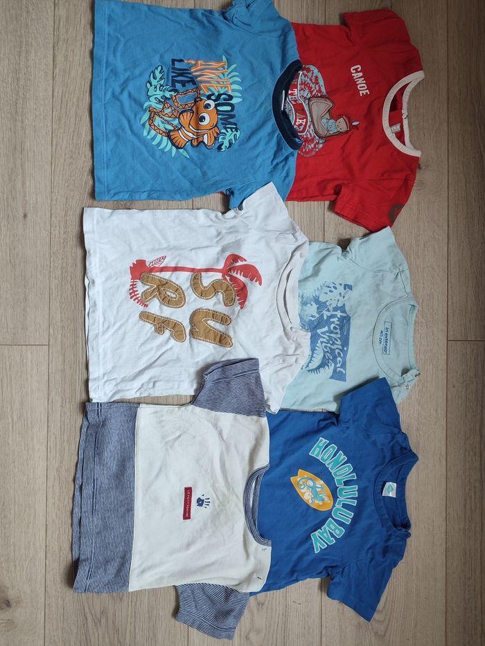 6 teeshirt 12 mois / 80 cm