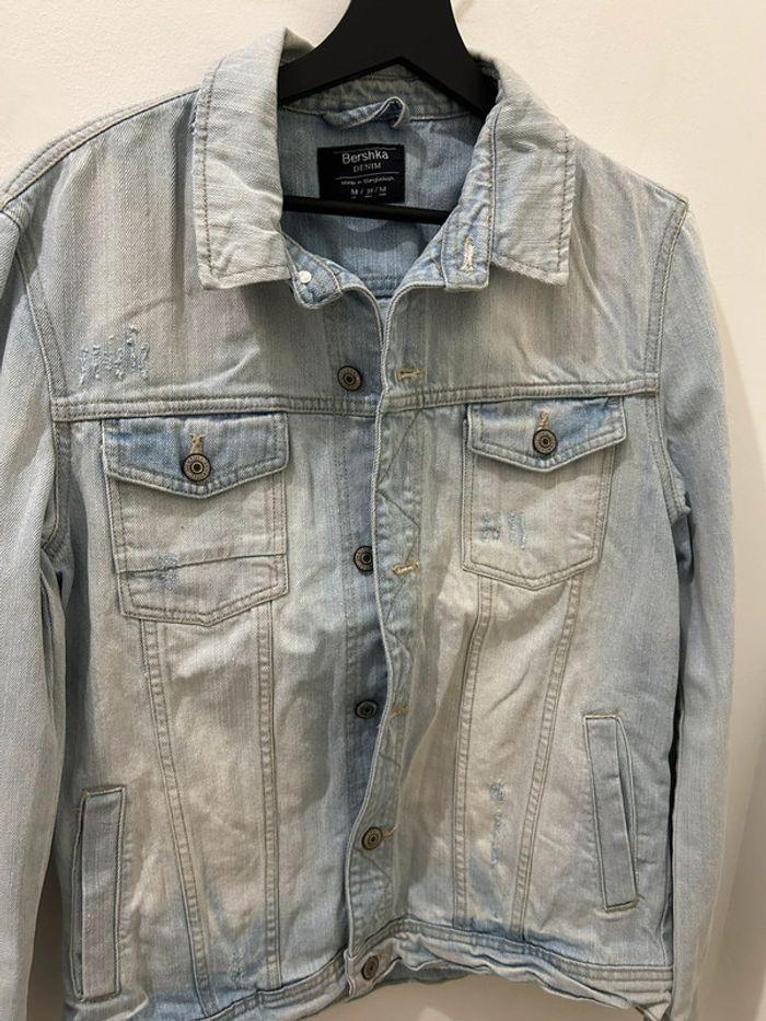 Veste en jeans bershka taille m - photo numéro 3