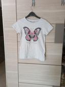 T-shirt papillon