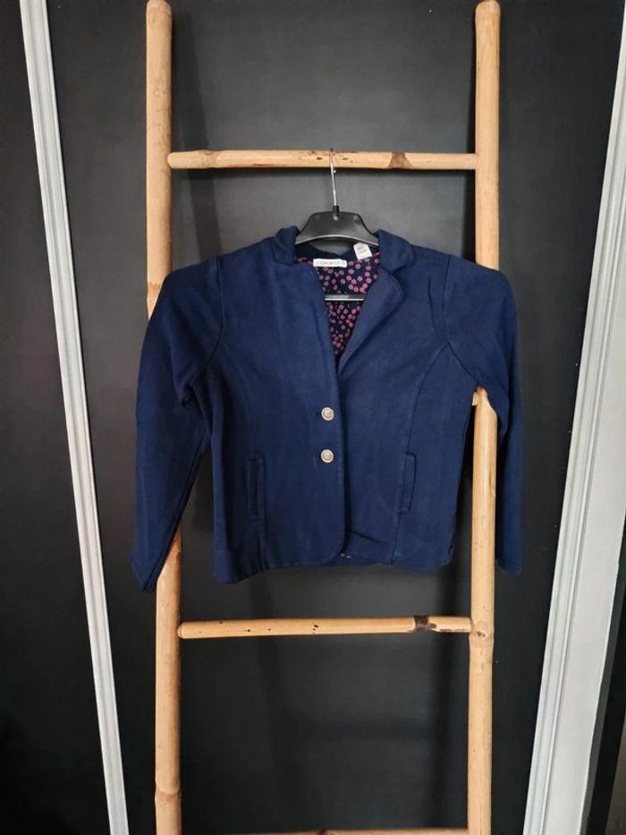 🧥 veste bleue marine taille 8 ans 🧥 - photo numéro 2