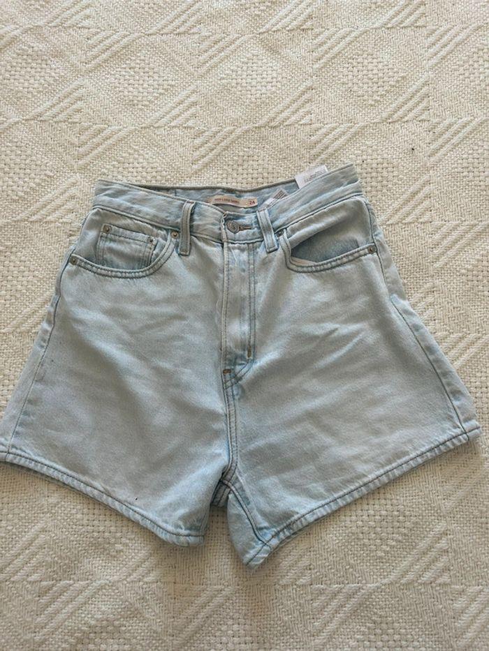 Short en Jean Levi's High Loose short mi long W24 - photo numéro 4