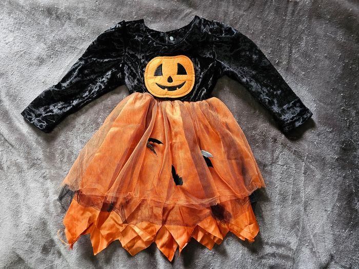 Robe citrouille halloween - photo numéro 2