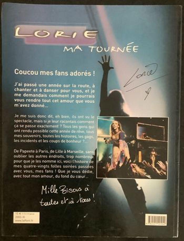 Livre Lorie Ma Tournée - photo numéro 2