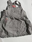 Robe gris 6M mini adele gemo